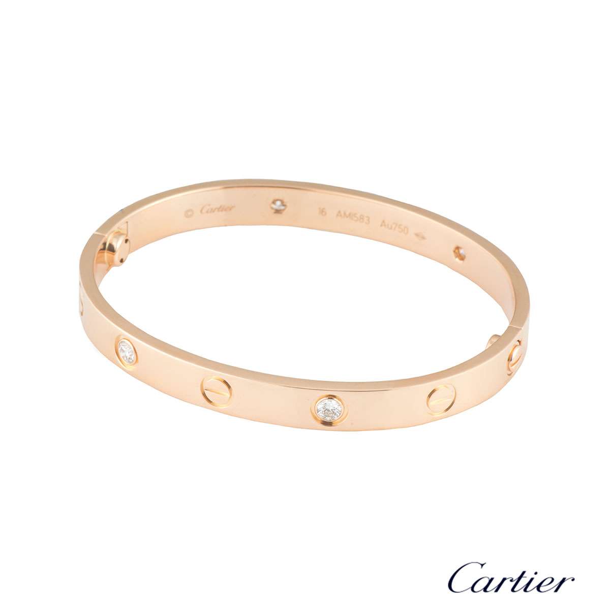 cartier love bracelet diamond